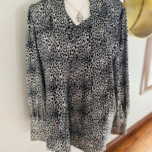 NWT!! MICHAEL KORS Shimmer Blouse